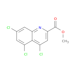 4,5,7-三氯-2-喹啉羧酸甲酯