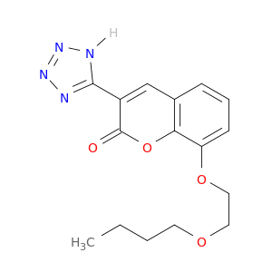 8-(2-BUTOXYETHOXY)-3-(1H-TETRAZOL-5-YL)COUMARIN
