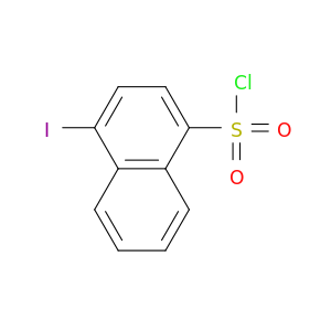 1-Naphthalenesulfonyl chloride, 4-iodo-