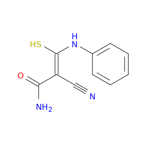 2-Propenamide,2-cyano-3-mercapto-3-(phenylamino)-