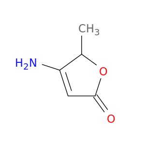 2(5H)-Furanone, 4-amino-5-methyl-