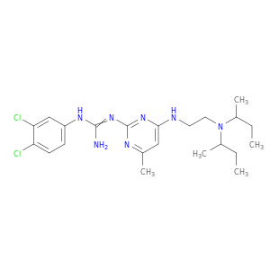 2-(4-{[2-(dibutan-2-ylamino)ethyl]amino}-6-methylpyrimidin-2-yl)-1-(3,4-dichlorophenyl)guanidine