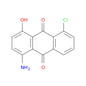 1-氨基-5-氯-4-羟基-9,10-蒽酮