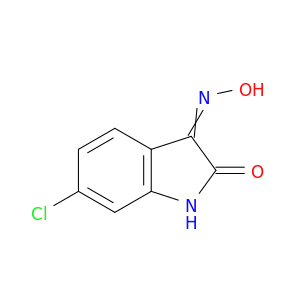 6-Chloro-3-(hydroxyimino)-2,3-dihydro-1H-indol-2-one