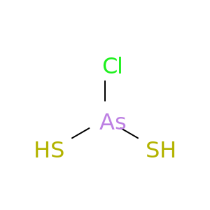 Arsenochloridodithiousacid (9CI)