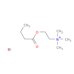 乙基氨基,N,N,N-三甲基-2-(1-氧丁氧基)-,溴(1：1)