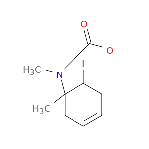 methyl(6-iodo-1-methylcyclohex-3-en-1-yl)carbamate