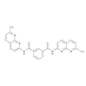1,3-Benzenedicarboxamide, N,N'-bis(7-methyl-1,8-naphthyridin-2-yl)-