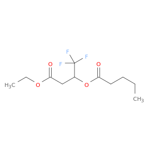 Pentanoic acid, 3-ethoxy-3-oxo-1-(trifluoromethyl)propyl ester