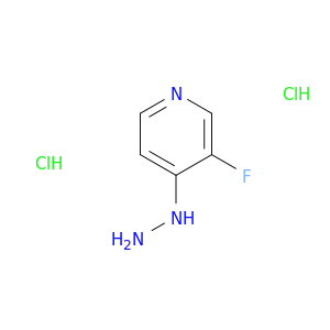 3-氟-4-肼基吡啶二盐酸