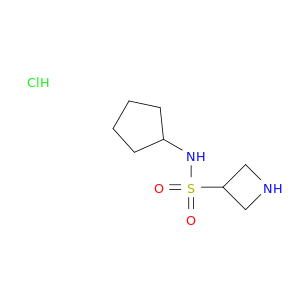 N-Cyclopentylazetidine-3-sulfonamide Hydrochloride