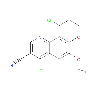 4-氯-7-(3-氯丙氧基)-6-甲氧基喹啉-3-腈