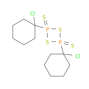 1,3,2,4-Dithiadiphosphetane, 2,4-bis(chlorocyclohexyl)-, 2,4-disulfide