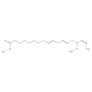 9,12,16-Octadecatrienoic acid, 15-hydroperoxy-, methyl ester