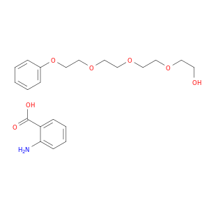 Ethanol, 2-[2-[2-(2-phenoxyethoxy)ethoxy]ethoxy]-, 2-aminobenzoate
