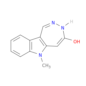 [1,2]Diazepino[5,4-b]indol-4-ol, 3,6-dihydro-6-methyl-