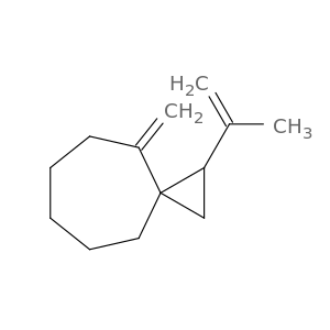 Spiro[2.6]nonane, 4-methylene-1-(1-methylethenyl)-
