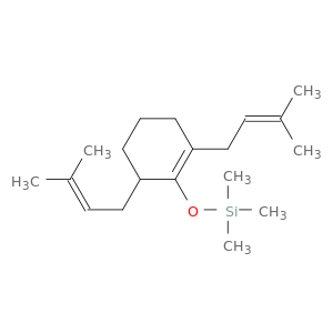 Cyclohexene, 1,3-bis(3-methyl-2-buten-1-yl)-2-[(trimethylsilyl)oxy]-