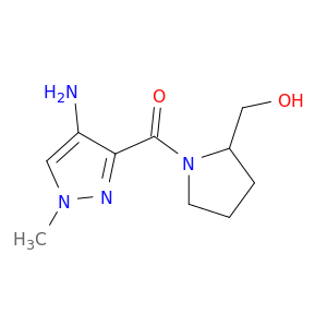 [1-(4-amino-1-methyl-1H-pyrazole-3-carbonyl)pyrrolidin-2-yl]methanol