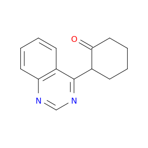Cyclohexanone, 2-(4-quinazolinyl)-