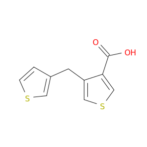 3-Thiophenecarboxylicacid, 4-(3-thienylmethyl)-