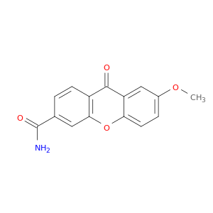9H-Xanthene-3-carboxamide, 7-methoxy-9-oxo-