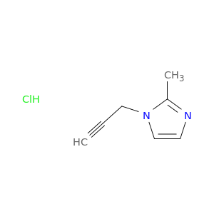 2-methyl-1-(prop-2-yn-1-yl)-1H-imidazole hydrochloride