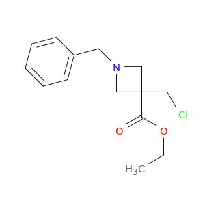 1-苄基-3-(氯甲基)氮杂环丁烷-3-羧酸乙酯