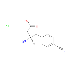 (R)-3-氨基-4-(4-氰基苯基)丁酸盐酸盐