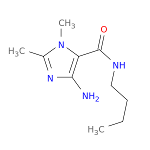 4-amino-N-butyl-1,2-dimethyl-1H-imidazole-5-carboxamide
