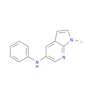 1H-Pyrrolo[2,3-b]pyridin-5-amine, N-phenyl-