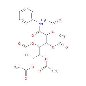2,3-di(acetyloxy)-4-anilino-1-[1,2-di(acetyloxy)ethyl]-4-oxobutyl acetate