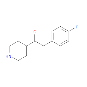 Ethanone, 2-(4-fluorophenyl)-1-(4-piperidinyl)-