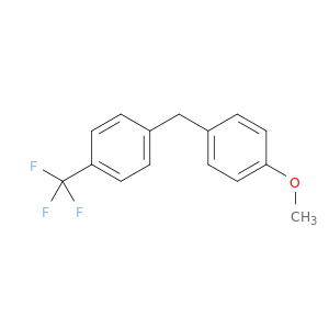 Benzene, 1-[(4-methoxyphenyl)methyl]-4-(trifluoromethyl)-
