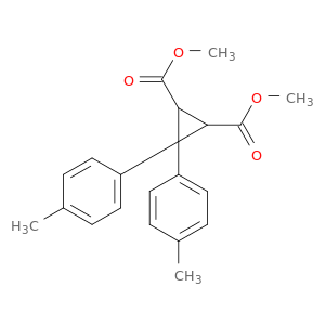 1,2-Cyclopropanedicarboxylicacid, 3,3-bis(4-methylphenyl)-, 1,2-dimethyl ester