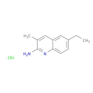 2-Amino-6-ethyl-3-methylquinoline hydrochloride