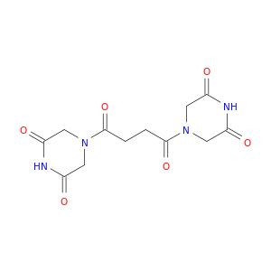2,6-Piperazinedione, 4,4'-(1,4-dioxo-1,4-butanediyl)bis-