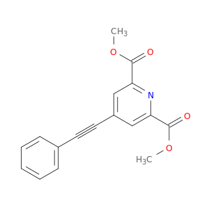 2,6-二甲基4-(2-苯基乙炔基)-2,6-吡啶二羧酸盐