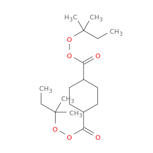 1,4-Cyclohexanedicarboperoxoic acid, bis(1,1-dimethylpropyl) ester