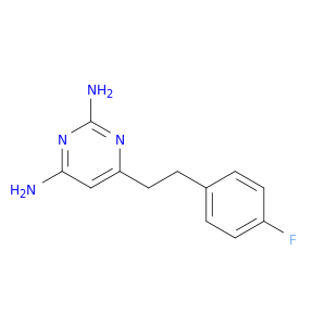 2,4-Pyrimidinediamine,6-[2-(4-fluorophenyl)ethyl]-