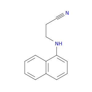 3-(naphthalen-1-ylamino)propanenitrile