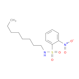 Benzenesulfonamide, 2-nitro-N-octyl-