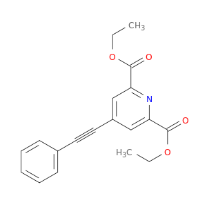 2,6-Pyridinedicarboxylic acid, 4-(phenylethynyl)-, diethyl ester