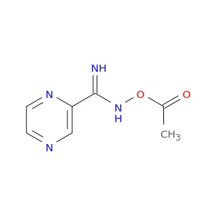 Pyrazinecarboximidamide, N-(acetyloxy)-