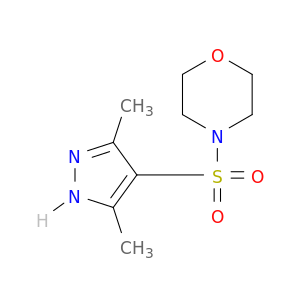 4-((3,5-Dimethyl-1H-pyrazol-4-yl)sulfonyl)morpholine
