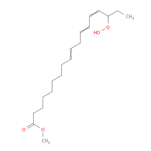 9,12,14-Octadecatrienoic acid, 16-hydroperoxy-, methyl ester
