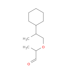 Propanal, 2-(2-cyclohexylpropoxy)-