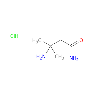 3-amino-3-methylbutanamide hydrochloride