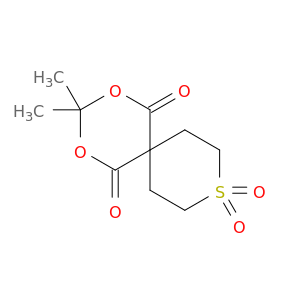 2,4-Dioxa-9-thiaspiro[5.5]undecane-1,5-dione, 3,3-dimethyl-,9,9-dioxide