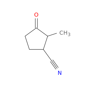 Cyclopentanecarbonitrile, 2-methyl-3-oxo-